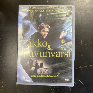 Jaakko & pavunvarsi (2001) DVD (VG+/M-) -seikkailu-